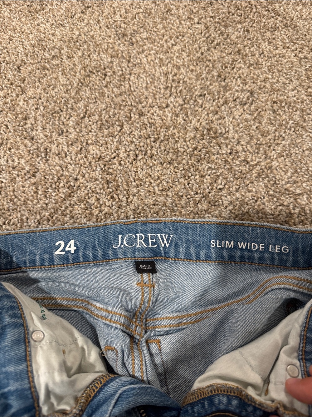 J. Crew Light Blue Denim Jeans - Picture 4 of 4